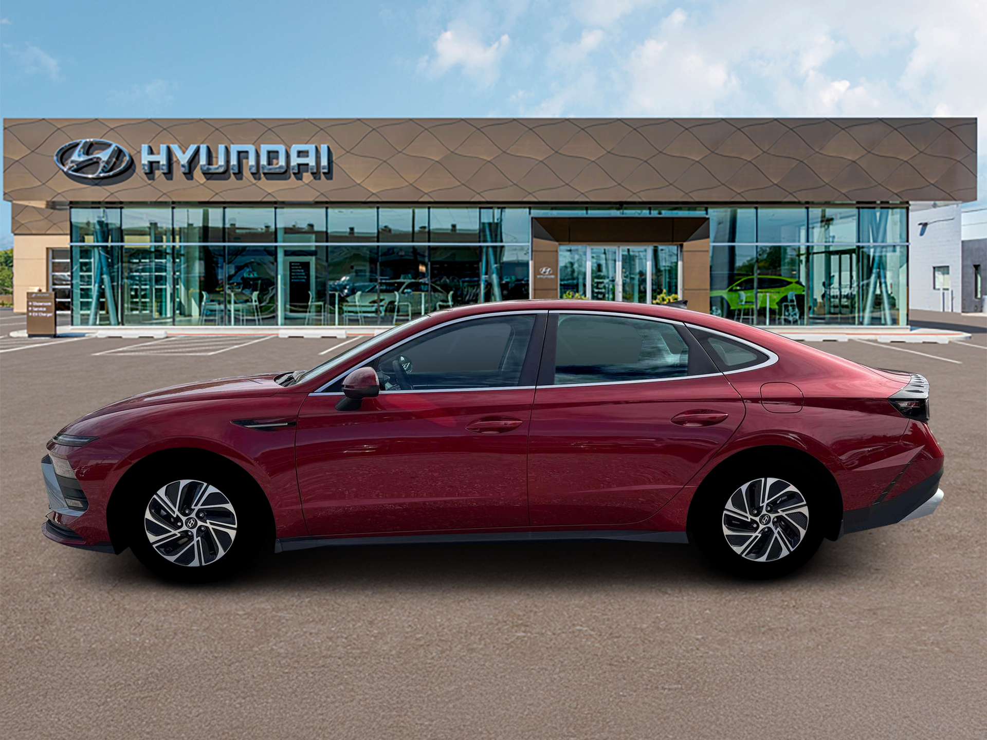2026 Hyundai SONATA HYBRID Blue