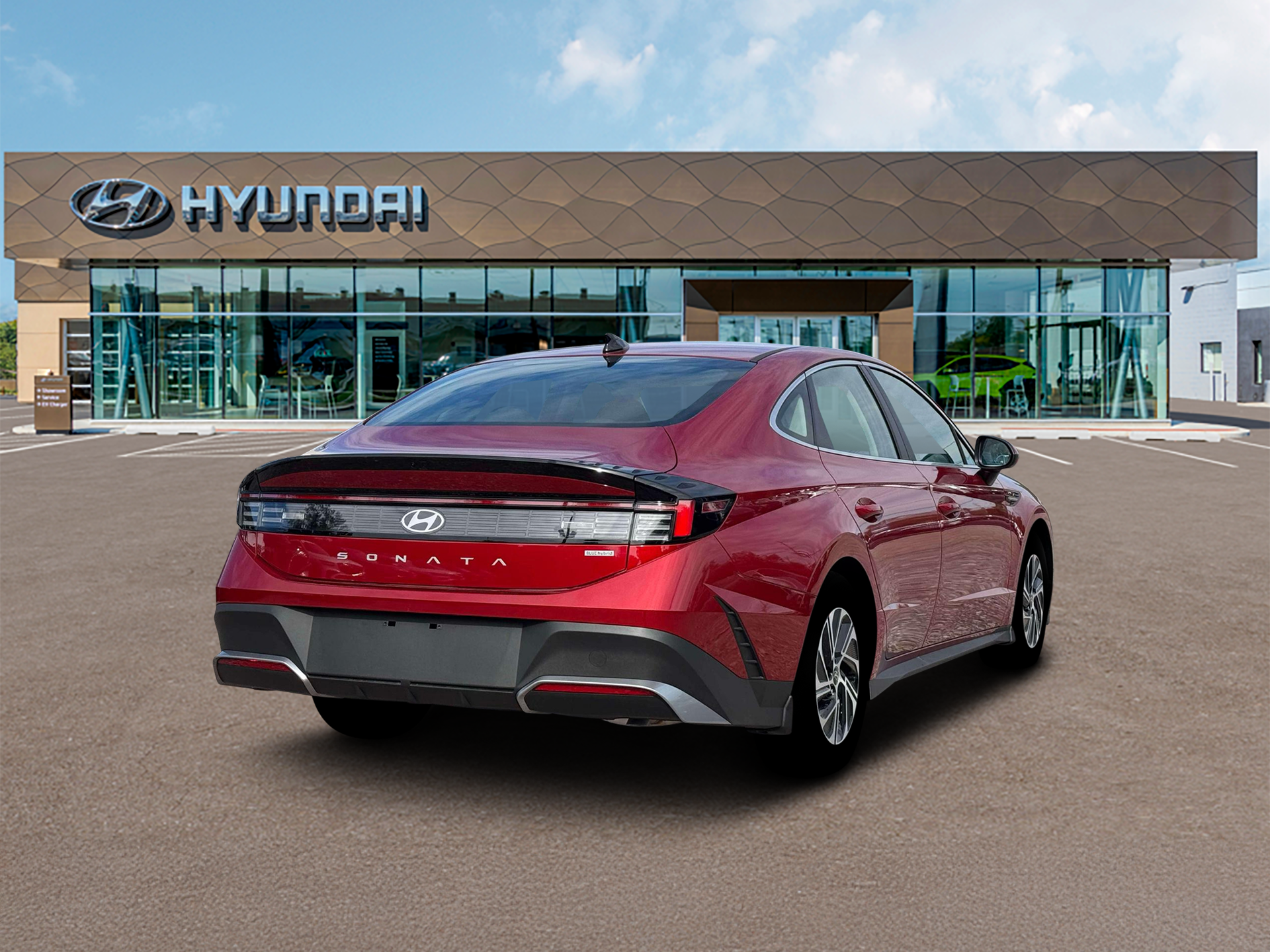 2026 Hyundai SONATA HYBRID Blue