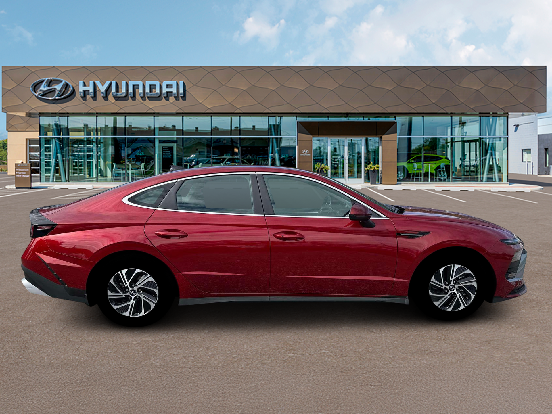 2026 Hyundai SONATA HYBRID Blue
