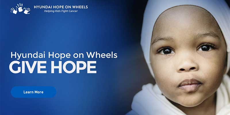 Hyundai Hope On Wheels, Give Hope